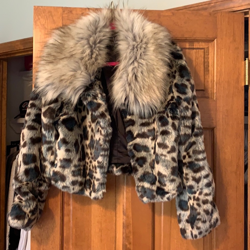 Leopard Fury Coat